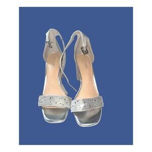 Michael by Michael Shannon Silver Stella Heels Size 9½